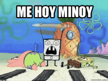 me hoy minoy spongebob angry jacked fury