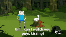 adventure time jake can i watch kissing