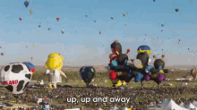Bye Bye Hot Air Balloons GIF - Bye Hot Air Balloons Up And Away GIFs