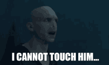 Voldemort Touch GIF - Voldemort Touch Harry Potter GIFs