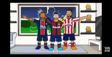 song neymar suarez 442oons cartoon