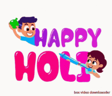 Happy Holi Holi GIF - Happy Holi Holi होलीकीशुभकामनाए GIFs
