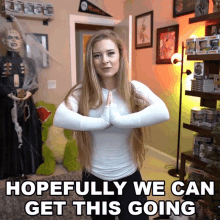Hopefully We Can Get This Going Shelby Dueitt GIF - Hopefully We Can Get This Going Shelby Dueitt I Hope We Can Continue Doing This GIFs