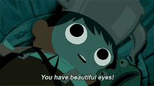 monster beautiful eyes cartoons