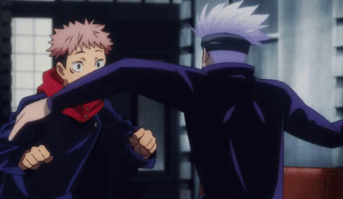 Jujutsu Kaisen Gojou GIF - Jujutsu Kaisen Gojou Itadori - Discover