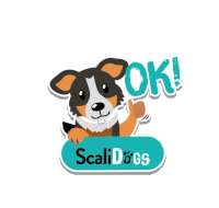 Scalidogs Cane Sticker - Scalidogs Dog Cane Stickers
