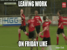 Football Player Leaving Work GIF - Football Player Leaving Work Friday GIFs