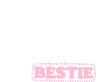 Bestie Sophia And Cinzia Sticker - Bestie Sophia And Cinzia Pink Stickers