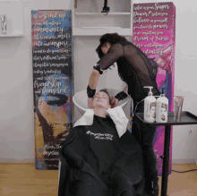 wash hair guy tang rinse shampoo hair care salon