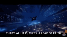 Miles Morales Spiderverse GIF - Miles Morales Spiderverse Leapoffaith GIFs