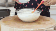 Pouring Bigger Bolder Baking GIF - Pouring Bigger Bolder Baking Mixing GIFs