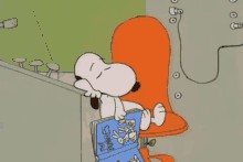 Snoopy Tired GIF - Snoopy Tired Exhausted GIFs
