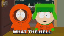 What The Hell Are These Things Kyle Broflovski GIF - What The Hell Are These Things Kyle Broflovski Kenny Mccormick GIFs