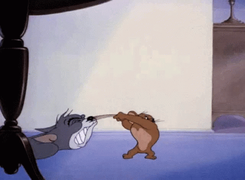 Tom And Jerry Slammed GIF - Tom And Jerry Slammed Body Slam GIFs