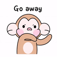 monkey animal angry dislike unhappy