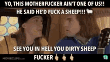 Sheep Sheep Fucker GIF - Sheep Sheep Fucker Jay And Silent Bob GIFs