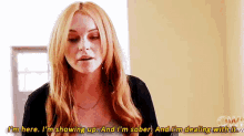 Lindsay Lohan GIF - Sober Showing Up Lindsay Lohan GIFs