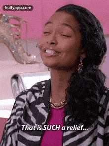 That Is Such A Relief....Gif GIF - That Is Such A Relief... Blackish Hindi GIFs
