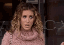 Wtf GIF - Sex And The City Sarah Jessica Parker Carrie Bradshaw GIFs