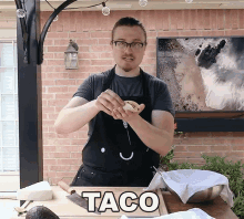 Taco Joshua Weissman GIF - Taco Joshua Weissman Mexican Food GIFs