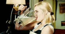 rookie blue gail peck drinking
