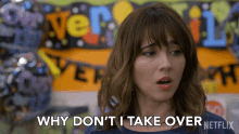 Why Dont I Take Over Judy Hale GIF - Why Dont I Take Over Judy Hale Linda Cardellini GIFs