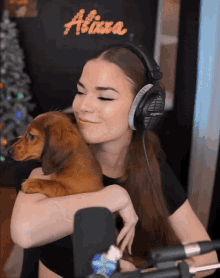 Alixxa Dog GIF - Alixxa Dog Hug GIFs