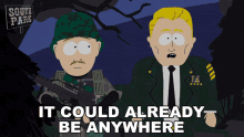 It Could Already Be Anywhere South Park GIF - It Could Already Be Anywhere South Park S5e8 GIFs