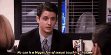 There Are Far Fewer Pdas. GIF - The Office Gabe Lewis Sex GIFs