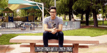Link In Park With Linkin Park Whats Up GIF - Link In Park With Linkin Park Whats Up Chester Bennington GIFs