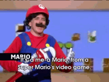 It'S-a Me! Mario! GIF - Craig Ferguson Mario Its A Me A Mario GIFs