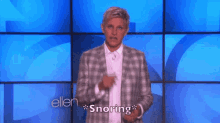 Ellen Snoring GIF - Ellen Snoring GIFs