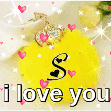 I Love You Letter S GIF - I Love You Letter S Hearts GIFs
