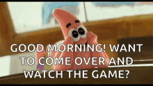 Patrick Sponge Bob Square Pants GIF - Patrick Sponge Bob Square Pants Good Morning GIFs
