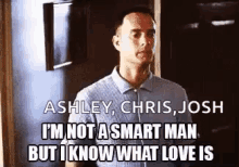 forrest gump tom hanks not a smart man i know what love is jenny