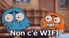 Cartoni Animati Gumball Nowifi No Internet Panico GIF - Cartoons Gumball No Wifi GIFs