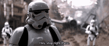 Star Wars Stormtrooper GIF - Star Wars Stormtrooper Hey Stop Right There GIFs