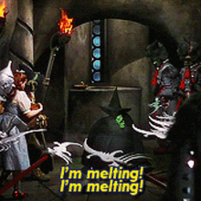 Im Melting Wizard Of Oz GIF - Im Melting Wizard Of Oz Wicked Witch Of The West GIFs