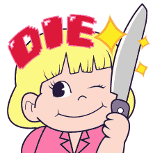 die pekochan evil pekochan play knife