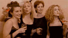 Girls Hangout GIF - Sex And The City Carrie Bradshaw Party GIFs