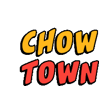 Chow Town Food Sticker - Chow Town Food Festival Food Stickers