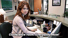 pam beesly conference room everybody now conference room meeting jenna fischer