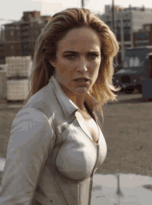 Caity Lotz Sara Lance GIF - Caity Lotz Sara Lance White Canary GIFs