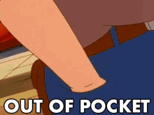 pocket out