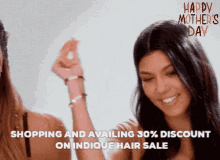 Mothers Day Sale Indique Hair GIF - Mothers Day Sale Indique Hair Straight Hair GIFs