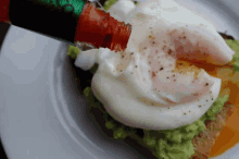 Avocado And Egg Toast GIF - Avocado Poachedegg Avocadoandeggtoast GIFs