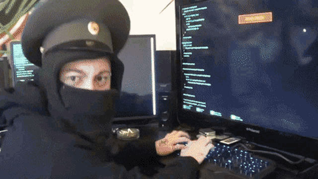 Hacker Man GIF - Hacker Man Typing - Discover & Share GIFs