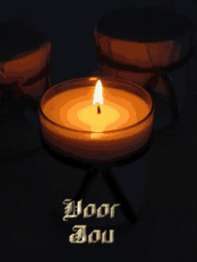 Candle Voor Jou Light GIF - Candle Voor Jou Candle Light GIFs