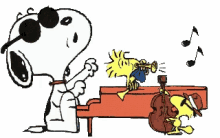 Snoopy Jamming GIF - Snoopy Jamming Music GIFs