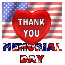 memorial day thank you on memorial day usa stars and stripes american flag